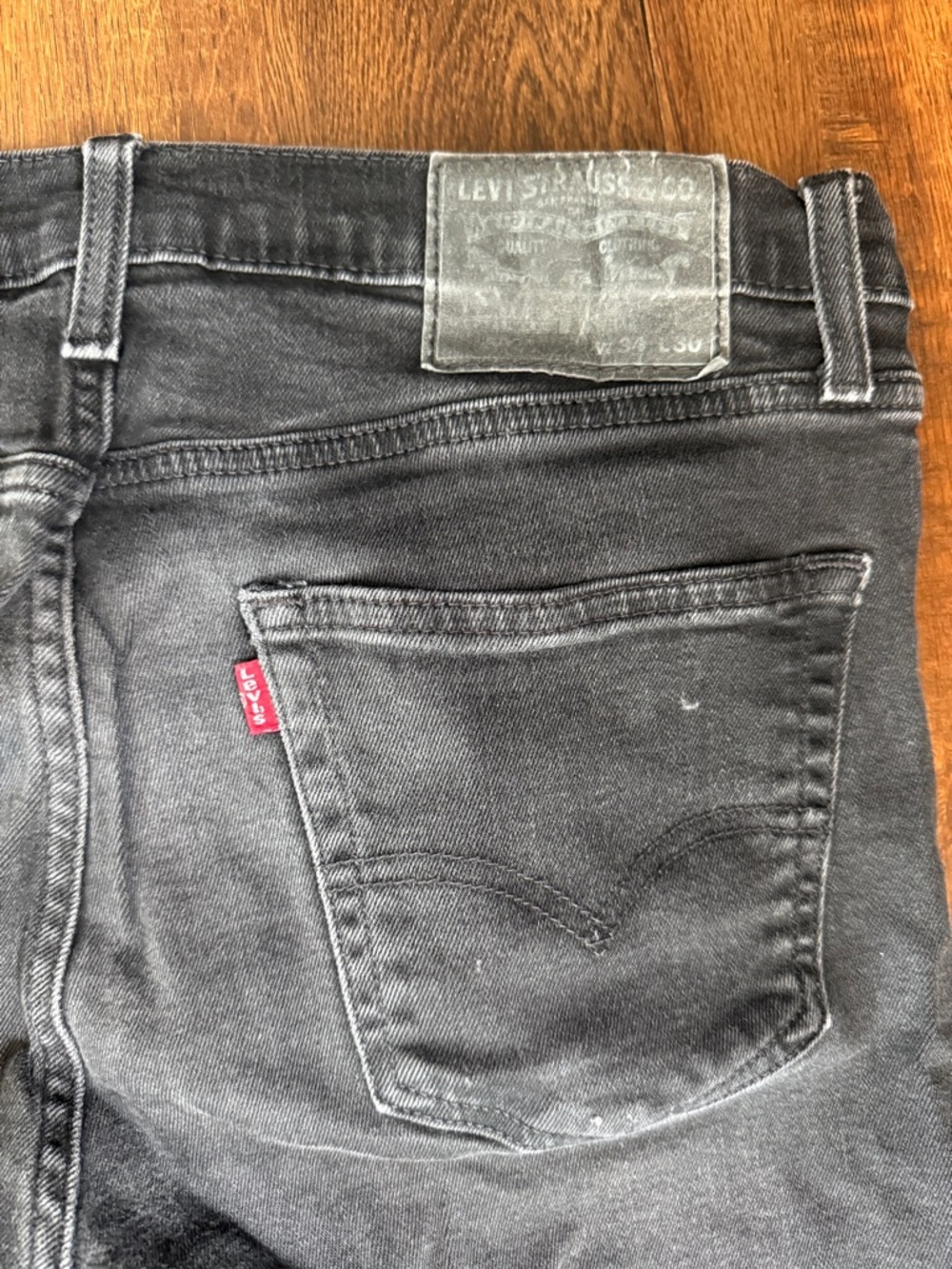 Levi's Men's Black Jeans 502s